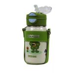 Dodge DB-24502 Çift Kullanım Pipetli/rahat Içim 520ML Çelik Matara - Yeşil