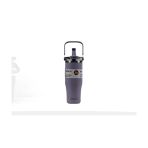 Dodge DB-24584 Çift Kullanım Pipetli/Rahat İçim Mor 1200Ml Çelik Matara