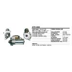 Dodo Marş Motoru 11 Diş 12V D7r Cıtroen Berlıngo-Xsara-Jumper Dizel Valeo Tip