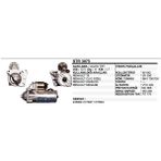 Dodo Marş Motoru 11DİŞ 12V D7R47 D7R49 R19 Clio Kangoo Megane Dizel 23300-00Q0E STR3075