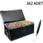 Dodocool Touch Marker Art Çift Uçlu Mimari Tasarım 262 Adet Çantalı Keçeli Kalem Seti