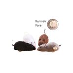DodoJoy Kurmalı Fare Kedi Oyuncağı Hareket Eden Otomatik Fare Kedi Av Oyuncağı