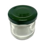 DODOPAZAR 40cc Kavanoz Minik Kavanoz Mini Cam Kavanoz 10 Adet