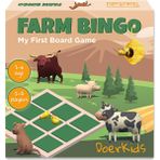 DoerKids Farm Bingo – Çiftlik Temalı Çocuk Tombalası - Tombala 2-6 Yaş