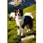Dog Border Collie – Stylish Lined Notebook (6x9"): Jurnal