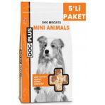 Dog Plus 5x500 gr Hayvan Şekilli Ödül Bisküvisi