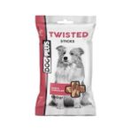 Dog Plus Twisted Sticks Burgu Çubuk 100 gr Köpek Ödülü