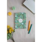 Doğa Desenli Bez Ciltli Defter - 10