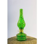 DOĞA HEDİYELİK HOME Gaz Lambası Vitray Desenli 11 Cm Çap 33 cm Yükseklik 14 No