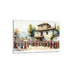 Doğa Manzaralı Cam Tablo - Anadolu - Yatay Motif 03-001, 100 x 70