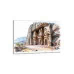 Doğa Manzaralı Cam Tablo - Anadolu - Yatay Motif 03-021, 65 x 45