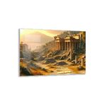 Doğa Manzaralı Cam Tablo - Anadolu - Yatay Motif 03-047, 65 x 45