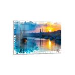 Doğa Manzaralı Cam Tablo - İstanbul - Yatay Motif 02-015, 100 x 70
