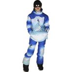 Doğa Tasarım Kayak ve Snowboard Takımı Snowsea SS7794 - 4XL - Mavi
