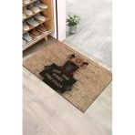 Doğa Temalı Kapı Paspası - Modern Dış Mekan Kullanımı İçin Tasarlanmış