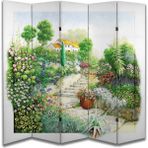 Doğa Temalı Özel Tasarım Paravan Room Divider 180 x 200 cm - 184 x 200 - Renkli