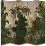 Doğa Temalı Özel Tasarım Paravan Room Divider 180 x 200 cm - 213 x 200