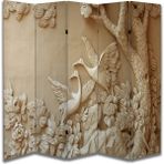Doğa Temalı Özel Tasarım Paravan Room Divider 180 x 200 cm - 220 x 200