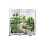 Doğa Temalı Özel Tasarım Paravan Room Divider PRV1101, 180 x 180