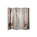 Doğa Temalı Özel Tasarım Paravan Room Divider PRV1131, 180 x 180