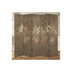 Doğa Temalı Özel Tasarım Paravan Room Divider TYBParavan-1004100408331, 180 x 180