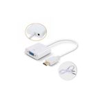 DOĞABİLİŞİM Hdmı To Vga Hdmi To Vga Uyumlu Dönüştürücü Çevirici Ses Çıkışlı Adaptör