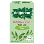 Doğadan 12'li 1,7 gr Sade Yeşil Süzen Poşet Çay