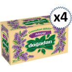 Doğadan Adaçayı Bitki Çayı 20'li x 4