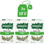 Doğadan Beyaz Çay Sade 18'li x 3 Paket