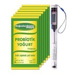 Doğadan Bizim Probiotik Yoğurt Mayası 5 Li Paket 6 Kutu + Gıda Termometresi