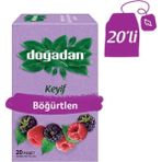 Doğadan Böğürtlenli Karışık Meyve Çayı 20'Li Poşet Doğal ve Katkısız Ferahlatıcı Lezzet - Bitki Çayı