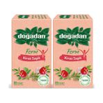 Doğadan Form Çay Kiraz Saplı 20'li x 2
