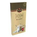 Doğadan İlaç Tea Time Çay Kahve Filtresi Kağıt Filtre L Büyük Boy (40'lı Çay Filtresi poşeti)