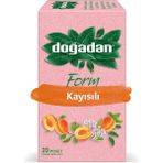 Doğadan Kayısılı Form Poşet Çay x 6 Paket