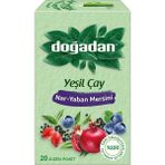 Doğadan Nar Yaban Mersini 20'li Yeşil Çay