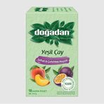 Doğadan Şeftali ve Çarkıfelek Meyveli Poşet Yeşil Çay 18'li