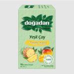 Doğadan Tropik Tatlar Poşet Yeşil Çay 18'li - Bitki Çayı