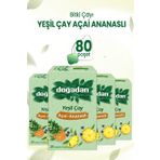 Doğadan Yeşil Çay Açai Ananaslı Bardak Poşet Çay x 4 Adet