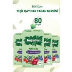 Doğadan Yeşil Çay Nar Yaban Mersini 20'li Paket x 4 Adet