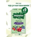 Doğadan Yeşil Çay Nar Yaban Mersini 20'li Paket x 9 Adet