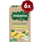 Doğadan Zencefil Limonlu Bitki Çayı 18'li x 6 adet