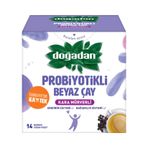 doğadan05642058 Doğadan Probiyotikli Beyaz Çay Kara Mürverli 14 Lü - Bitki Çayı