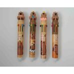 Dogadastore Capybara 10 Renkli Tükenmez Kalem