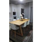 Doğal Ahşap Ayaklı Masaj ve Çalışma Masası 120X80, Kahverengi - Ahşap - Ceviz - Seçenek 1