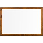Doğal Ahşap Yazı Tahtası 60X90 Cm, Şık ve Çok Renkli Tasarım - Açık Bej - Seçenek 1