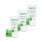 Doğal Aloe Vera Nemlendirici El Ve Cilt Bakım Kremi 75 ml x 3 Adet