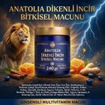 Doğal Anatolia Dikenli Incir Ballı Karışık Bitkisel Macun Güç ve Ginsengli 240 gr - Yaban Mersini