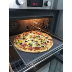 Doğal Bazalt Fırın Pişirme & Pizza Taşı - Kare (30x30cm),fırın taşı, pizza taşı, mangal taşı, doğal taş
