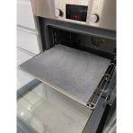 Doğal Bazalt Fırın Taşı - 35X40cm & Ahşap Fırın Küreği Seti - Pizza Taşı, Mangal Taşı, Ekmek Taşı, Pişirme Taşı