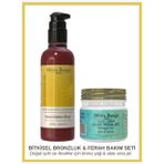 Doğal Bronz Bakım Seti – Bronzlaştırıcı Yağ 100 ml + Aloe Vera Jel 75 ml